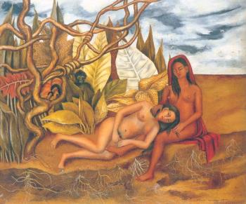 弗裡達 卡洛 Two Nudes In A Forest 弗裡達 卡洛 Two Nudes In A Forest